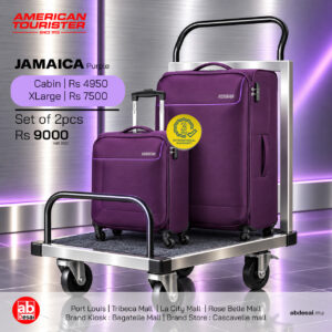 AMERICAN TOURISTER Jamaica Cabin + X-Large Purple